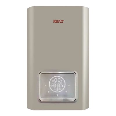 ব্রাউন প্যানেল ওয়াল মাউন্টড কম্বি বয়লার 32kw টাচ স্ক্রিন এলপিজি / প্রাকৃতিক গ্যাস বয়লার